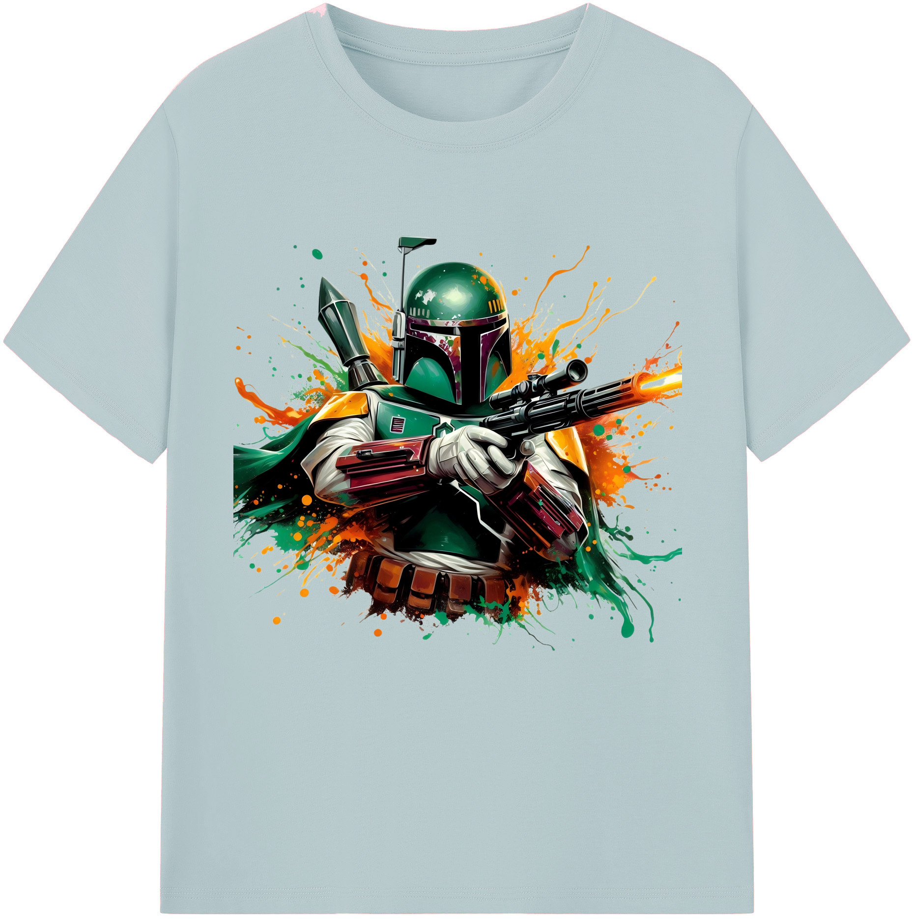 （画像用） スター・ウォーズ Star Wars 綿100％半袖Tシャツ（フロントプリント）